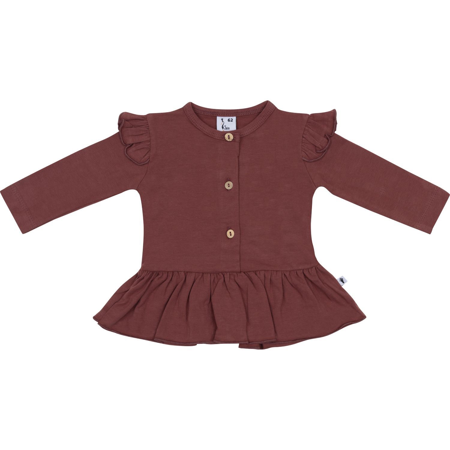Klein Baby Shirt Ruffle Roosewood KC235