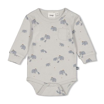 Feetje Romper AOP - Forever Bestie l.Blauw 50200218