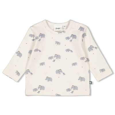 Feetje Longsleeve AOP - Forever Bestie Offwhite 51602379