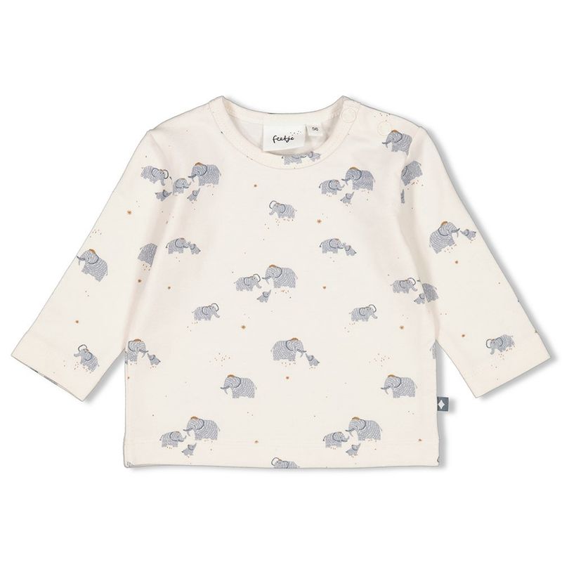 Feetje Longsleeve AOP - Forever Bestie Offwhite 51602379