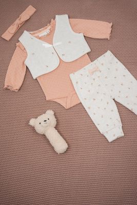 Feetje Romper - Little Rosebud Roze 50200214