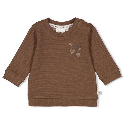 Feetje Sweater rib - Acorn Bruin melange 51602412