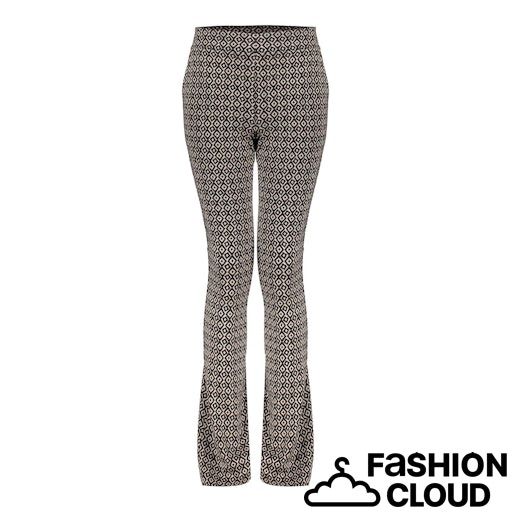 Geisha  Pants jacquard flared 2-tone  000999 - black/sand 41552K-70