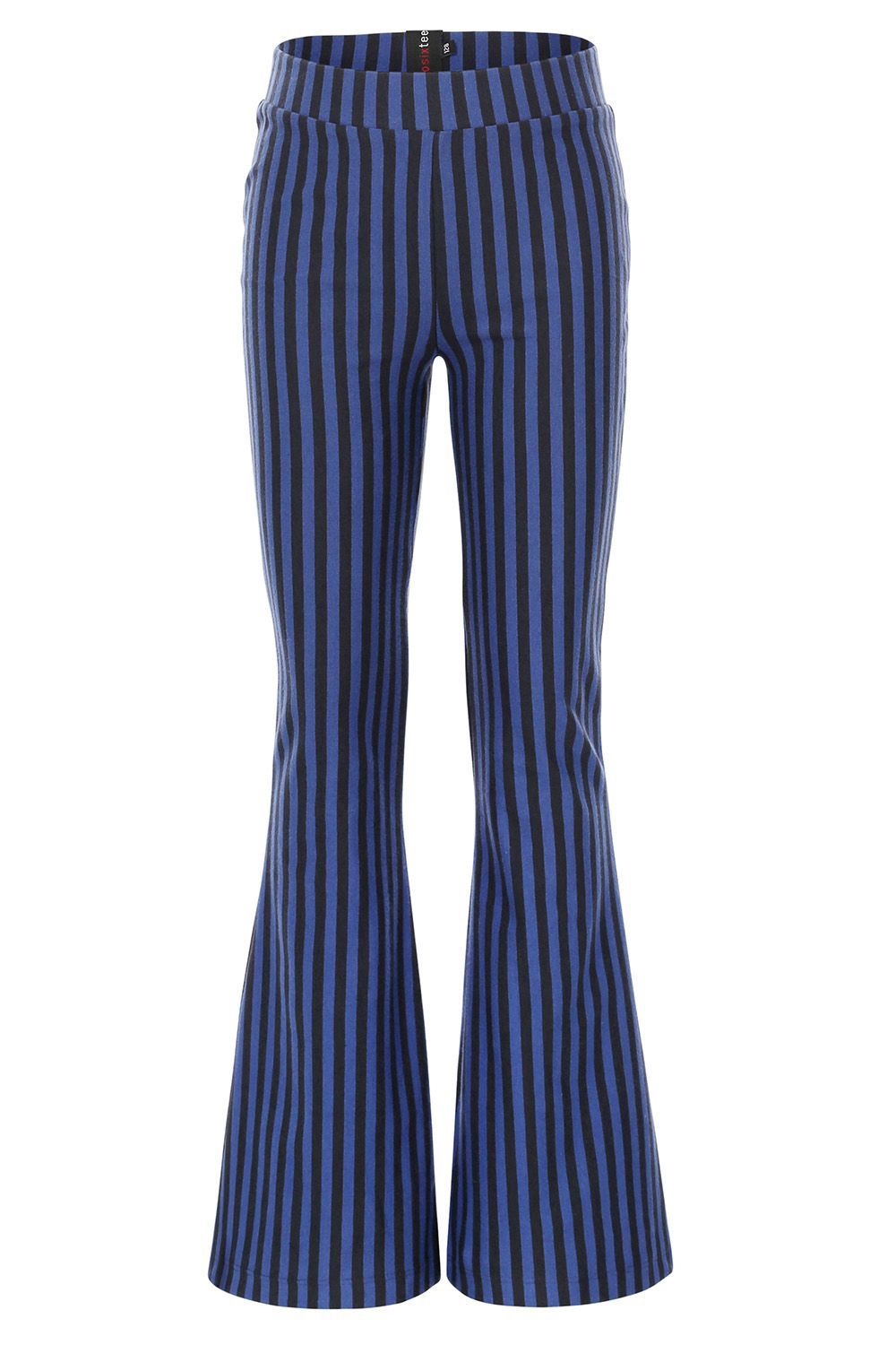 Looxs - 10sixteen vertical striped flare pan royal blue