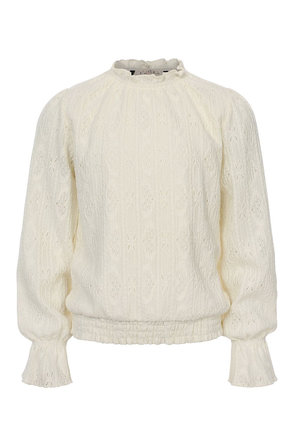 Looxs - 10sixteen lace top Creme