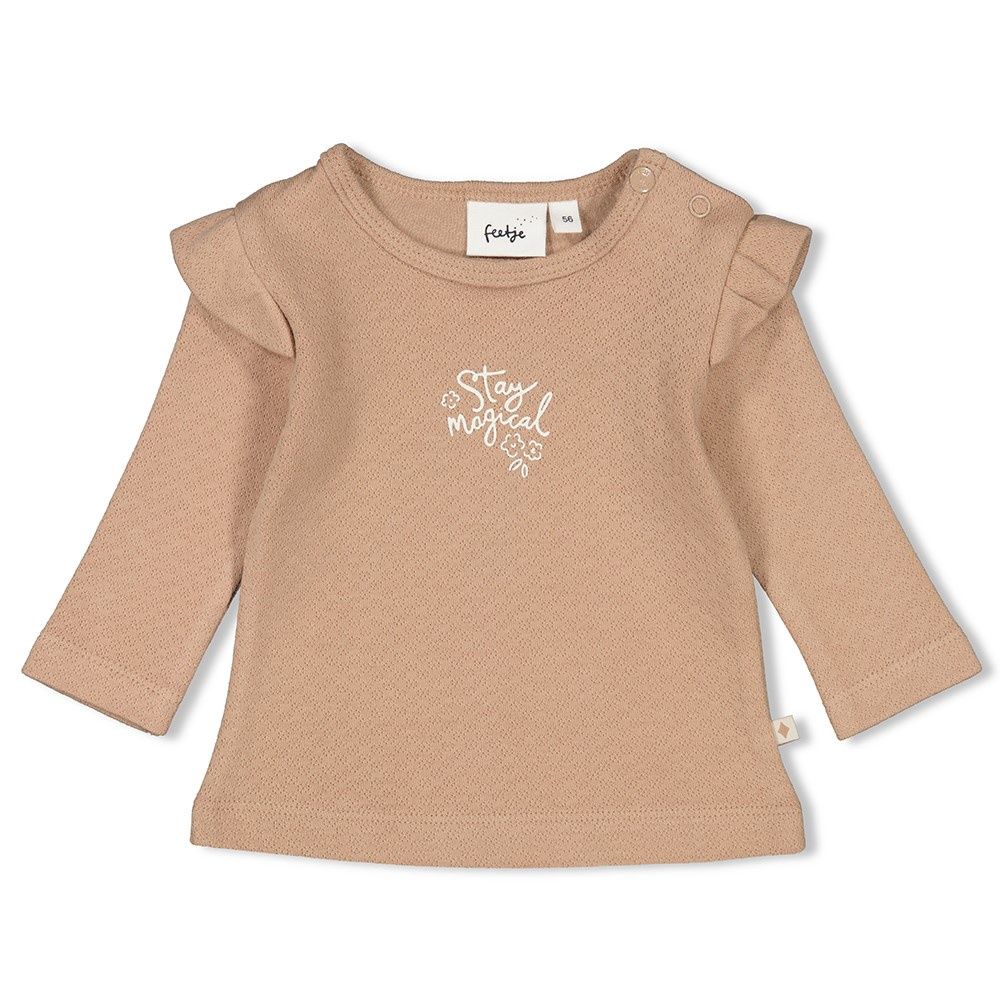 Feetje Longsleeve - Stay Magical Hazelnoot 51602425
