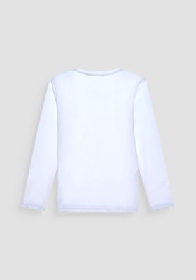 Antony Morato LONG SLEEVED T-SHIRT MKKL00264 FA100144 WHITE