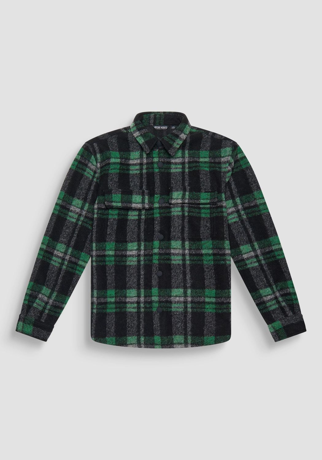 Antony Morato LONG SLEEVED SHIRT MKSL00291 FA160086 GREEN GRASS