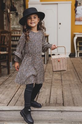 Little Looxs - Little printed dress Winter dots