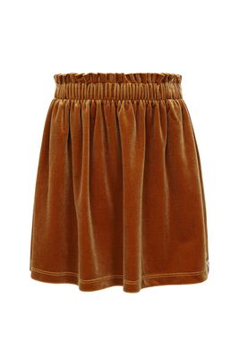 Little Looxs - Little velvet skirt Ochre yellow