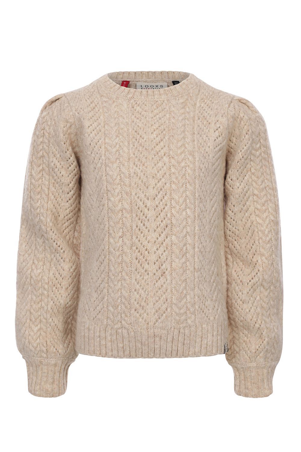 Little Looxs - Little knitted pullover Latte
