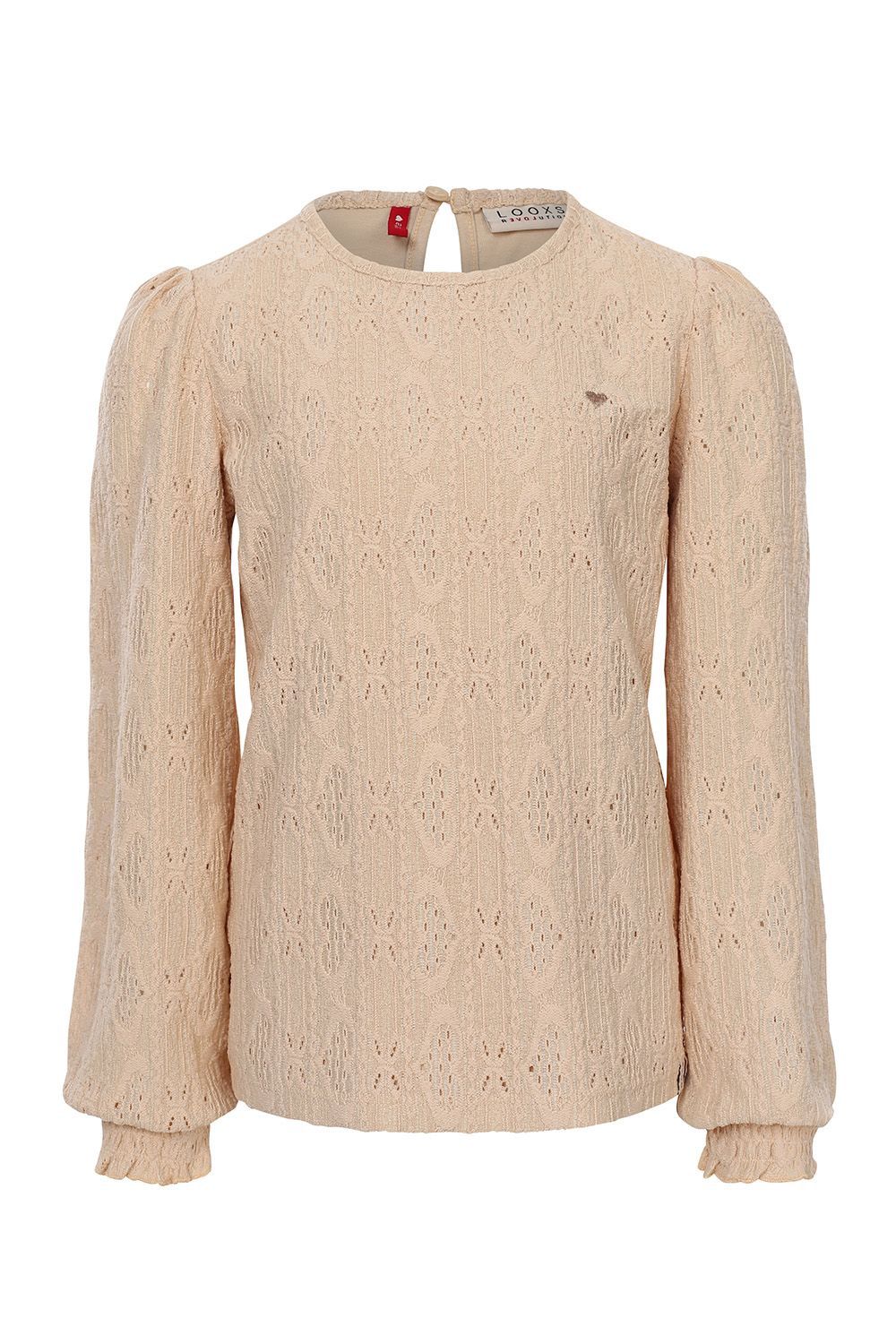 Little Looxs - Little lace tee Latte