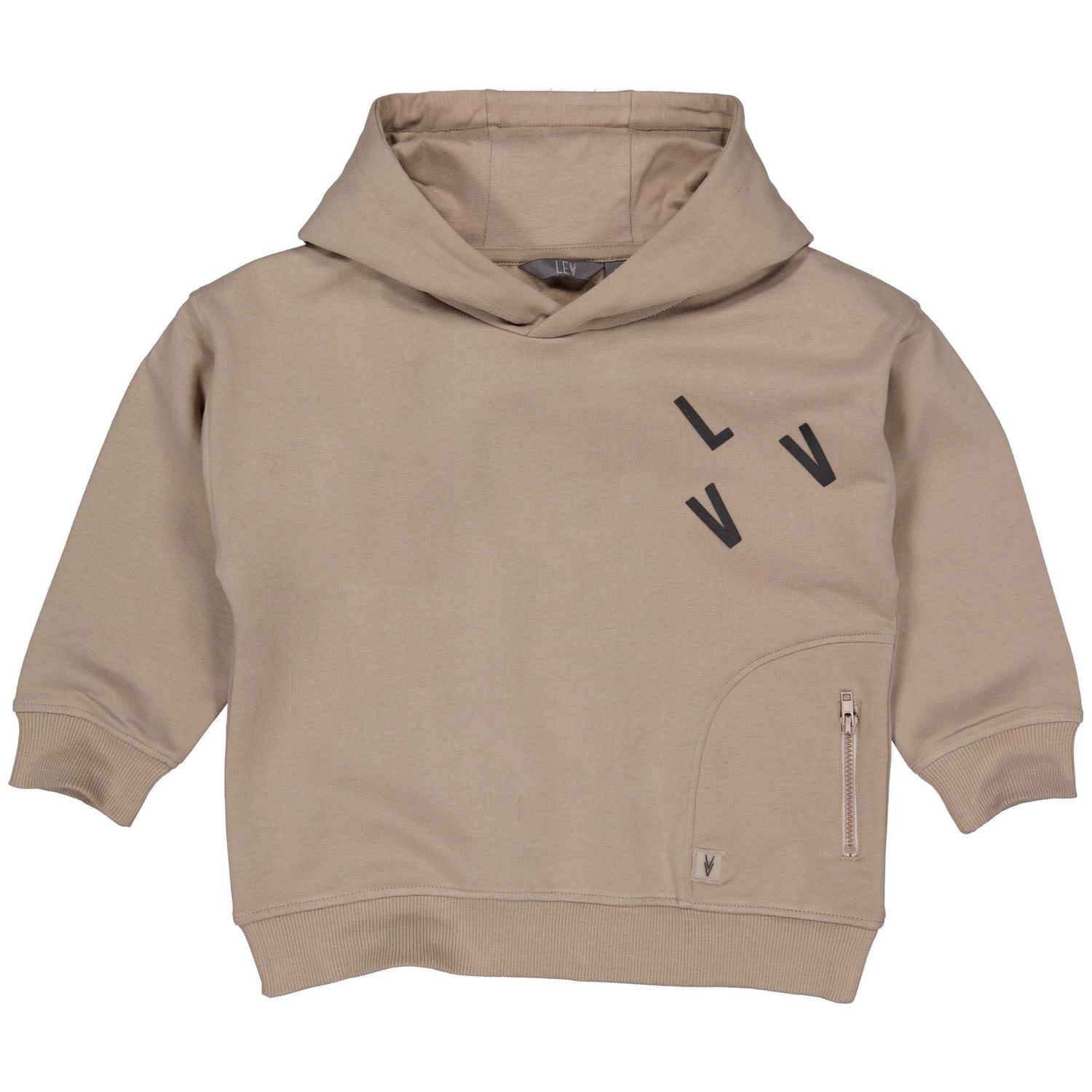 Levv Jongens Trui PECKLW242 Dark Taupe