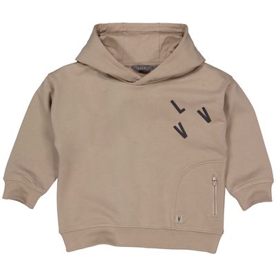 Levv Jongens Trui PECKLW242 Dark Taupe