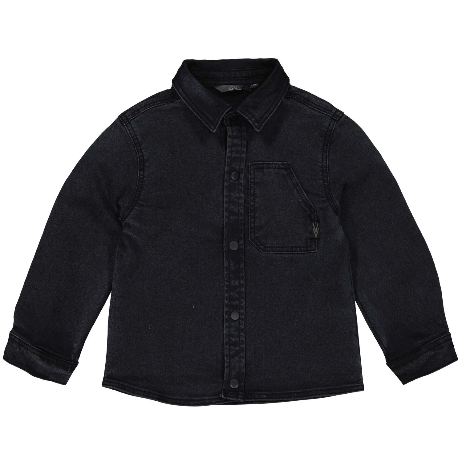 Levv Jongens Shirt PLATOLW242 Dark Grey