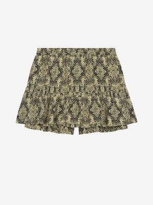 Nik &amp; Nik - Snake Skort Oat