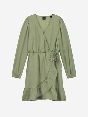 Nik &amp; Nik - Lennox Dress Crocodile Green