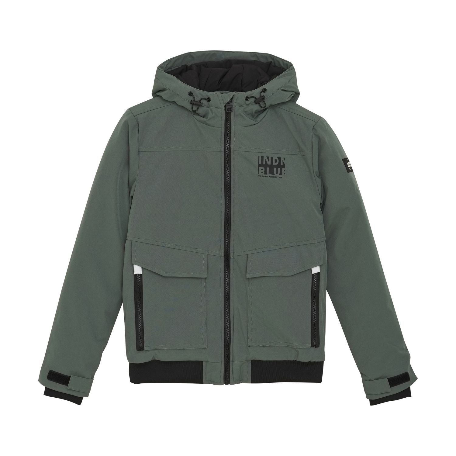 Indian Blue Jeans Softshell Jacket Indian Green 960004