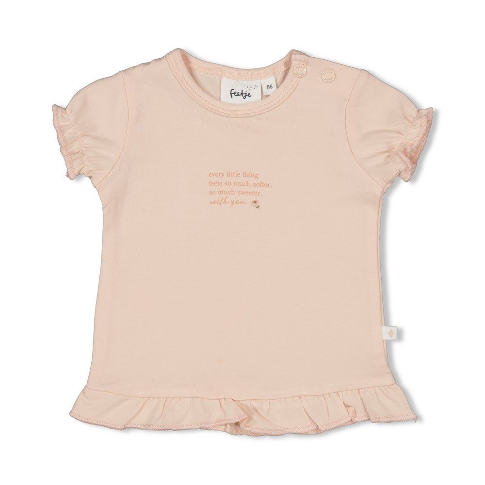 Feetje T-shirt - Sweet Poppy Roze