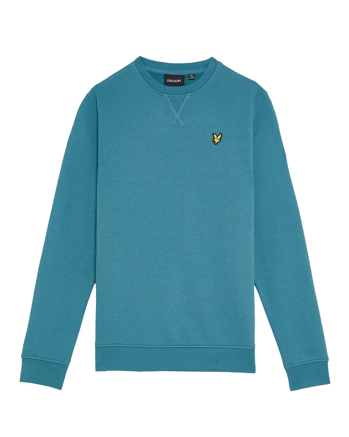 Lyle &amp; Scott Crew Neck Sweatshirt X579 Blue Storm