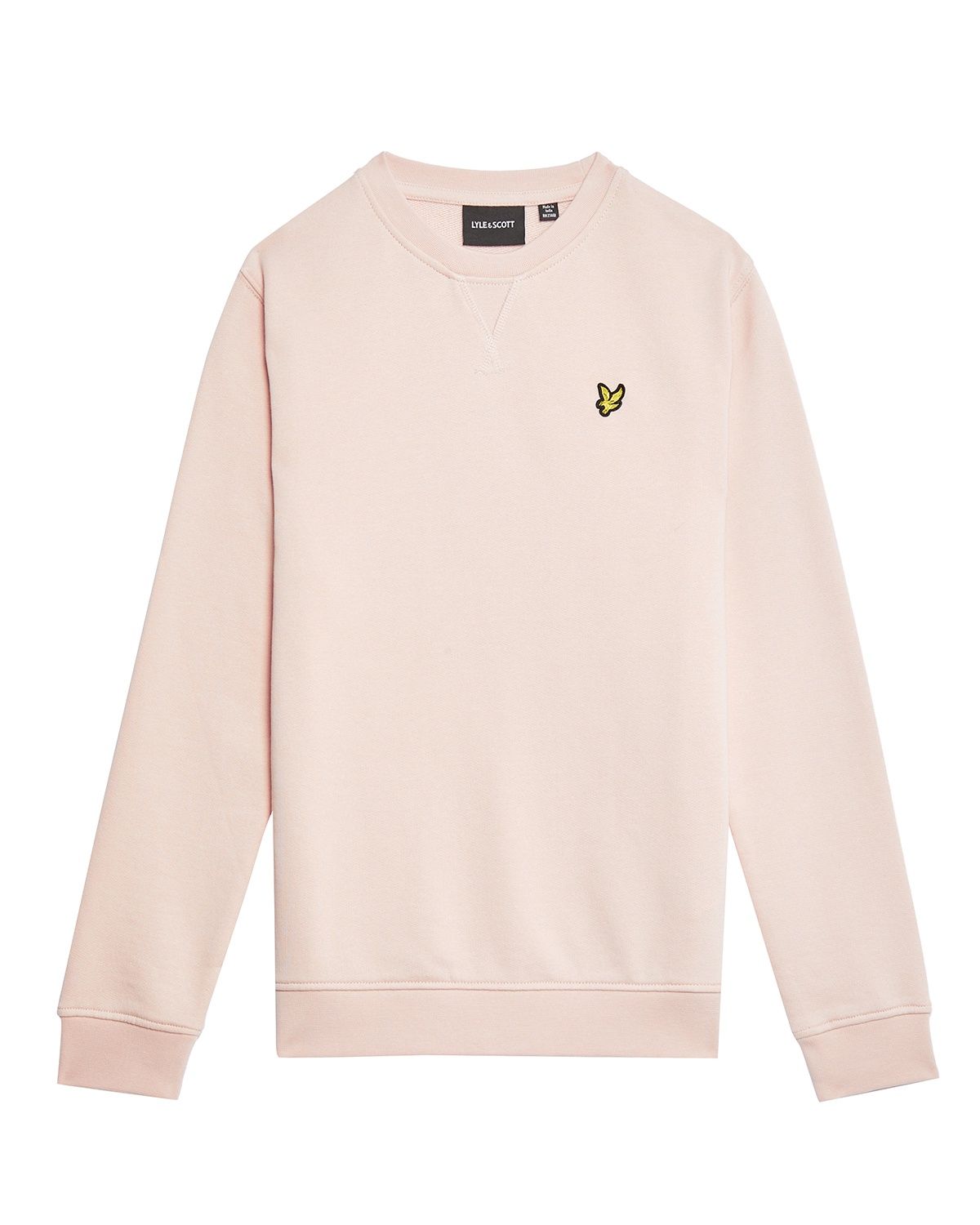 Lyle &amp; Scott Crew Neck Sweatshirt X595 Cloud Pink