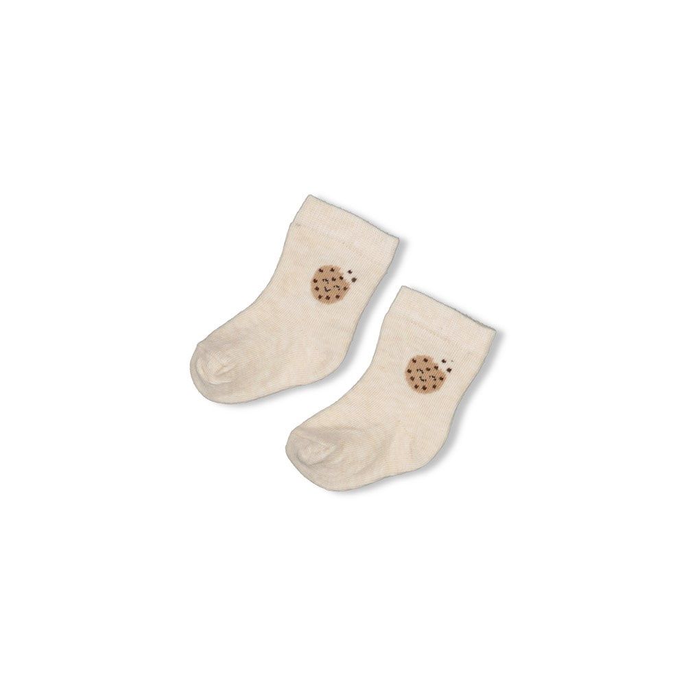 Feetje Sokken - Cute Cookie Wit