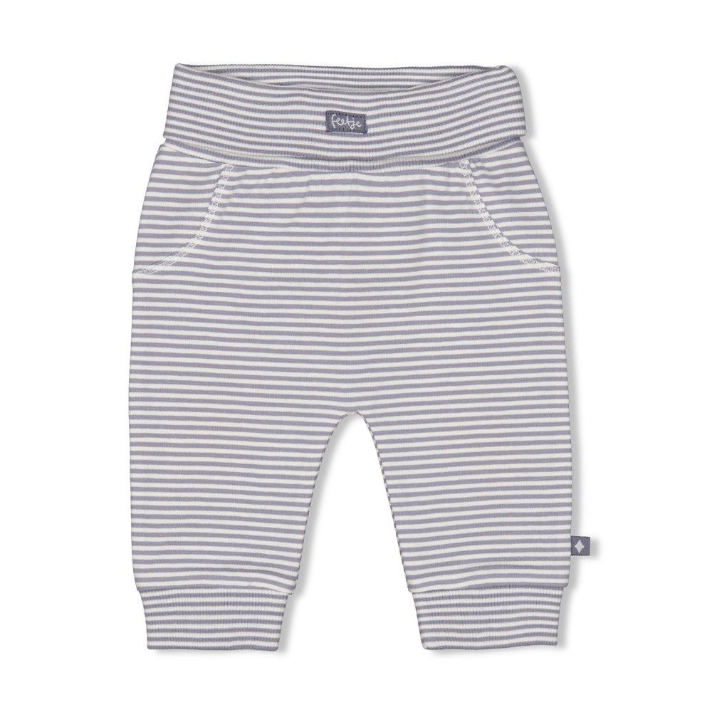 Feetje Broek streep - Farm Life Blauw