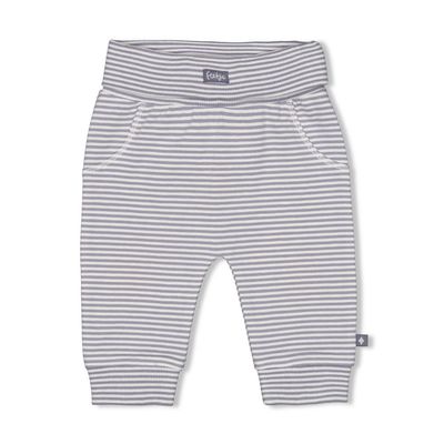 Feetje Broek streep - Farm Life Blauw
