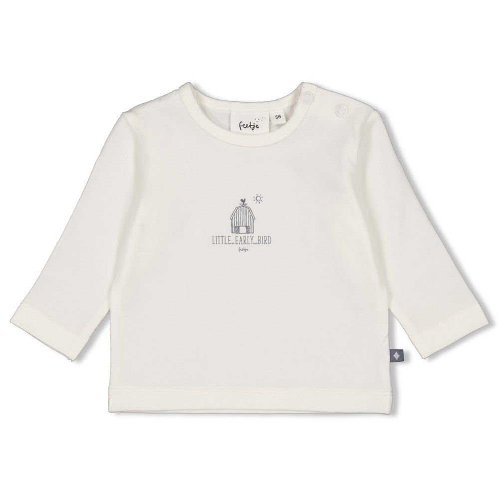 Feetje Longsleeve - Farm Life Wit