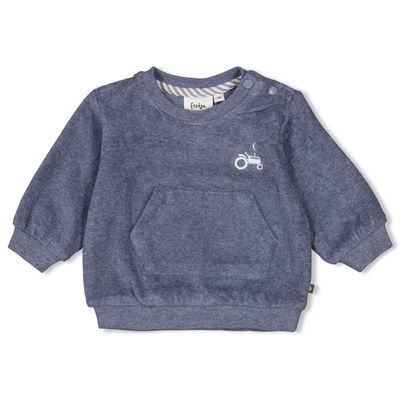 Feetje Sweater - Farm Life Blauw