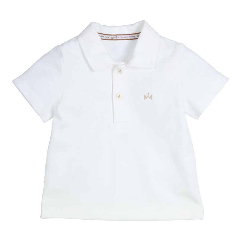 Gymp Polo Pikachu White - Beige 353-5094-20
