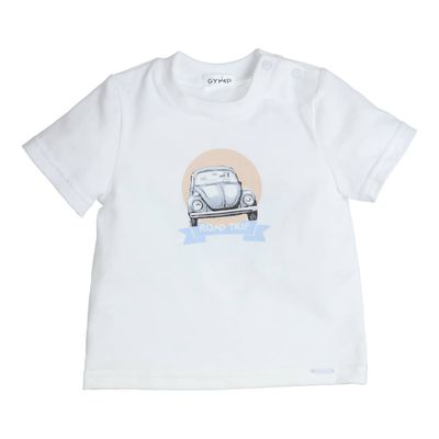 Gymp T-shirt Aerobic Road trip White 353-5289-20