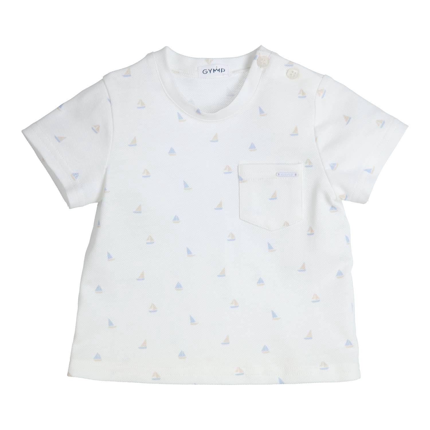 Gymp T-shirt Skiff White - Beige 353-5226-20