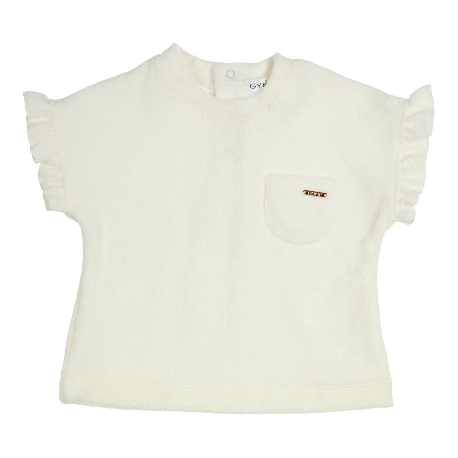 Gymp T-shirt Ido Ruffles Off White 353-5190-10