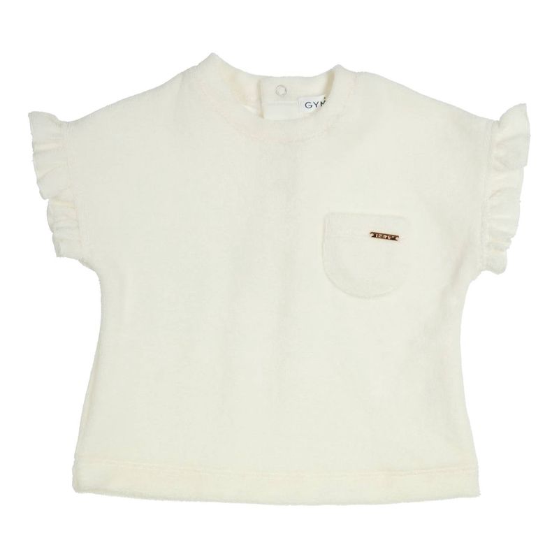 Gymp T-shirt Ido Ruffles Off White 353-5190-10
