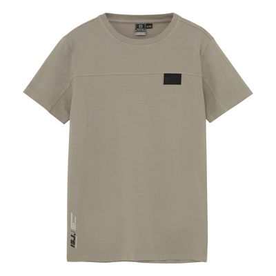 Indian Blue Jeans T-Shirt Basic Cut and Sew Dirty Sand 960126