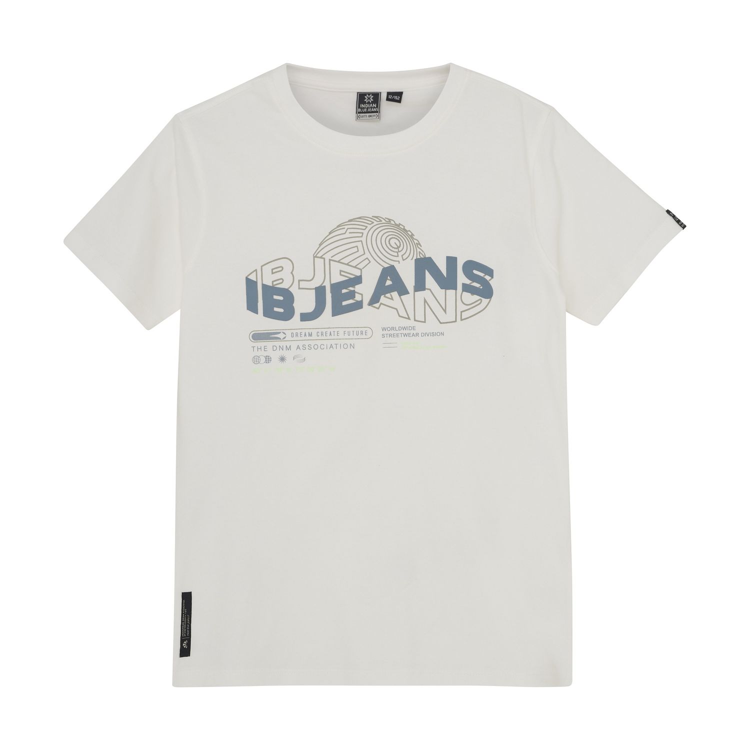 Indian Blue Jeans T-Shirt Ibjeans White 960129