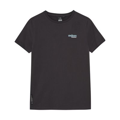 Indian Blue Jeans T-Shirt Backprint Wave Antra Ash 960125
