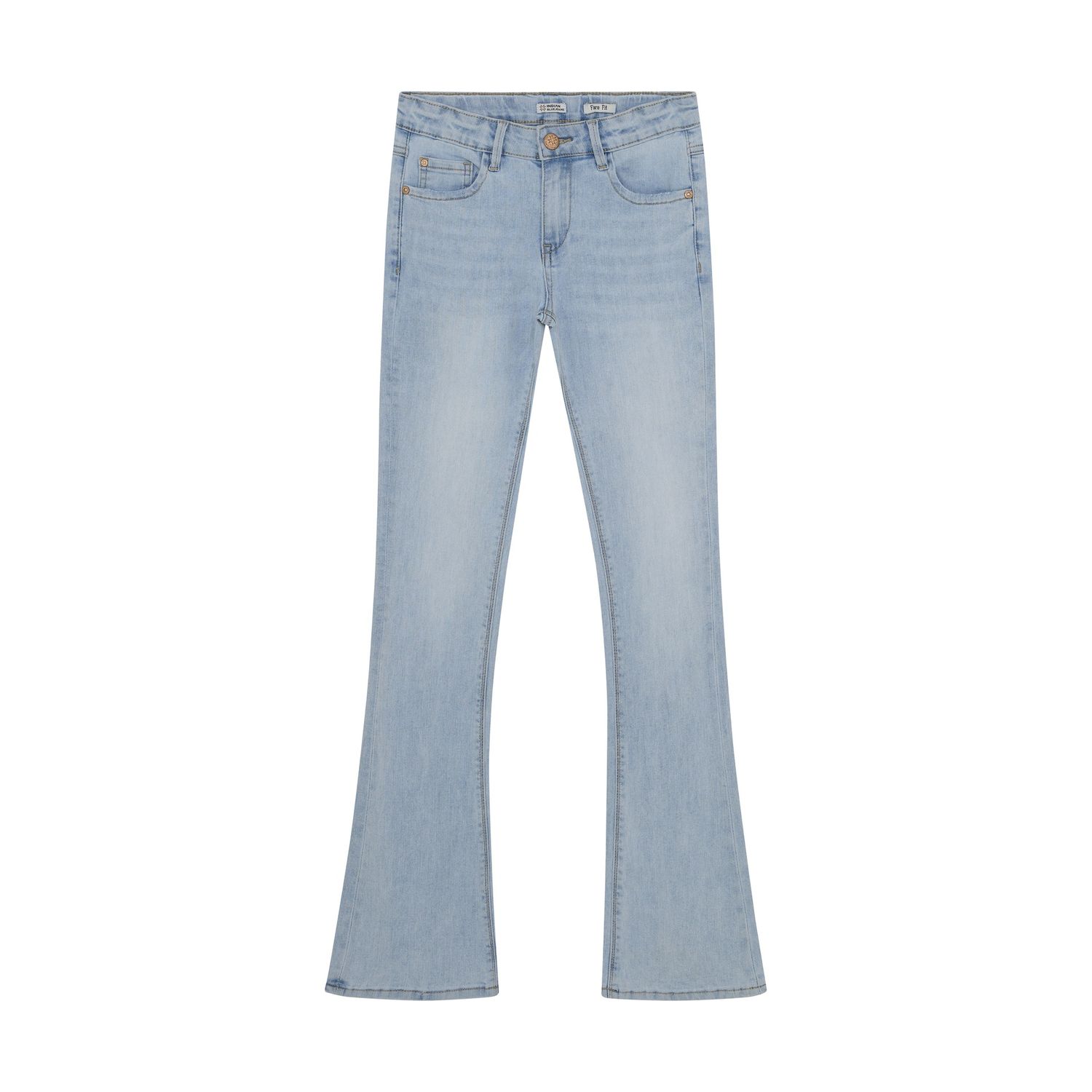 Indian Blue Jeans 2101 Flared Fit Light Denim Light Denim Blue 970142