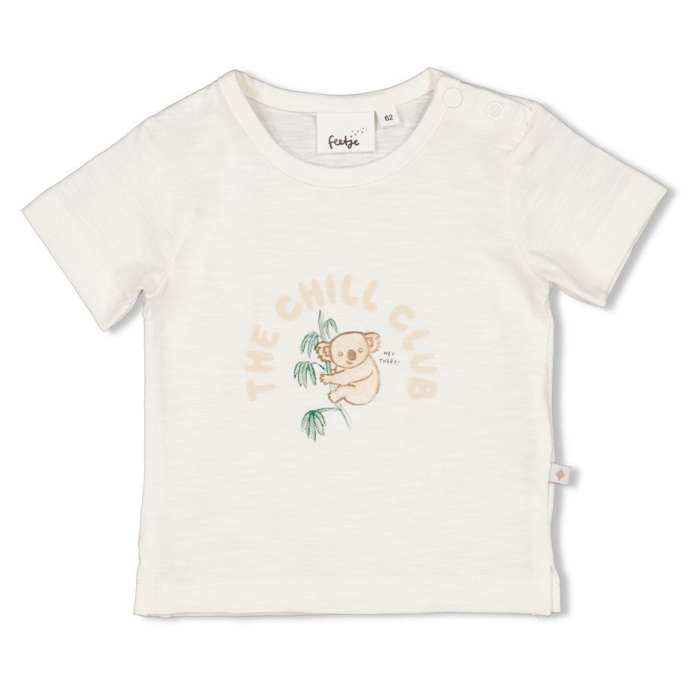 Feetje T-shirt - The Chill Club Wit