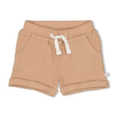 Feetje Short wafelstructuur - The Chill Club Beige
