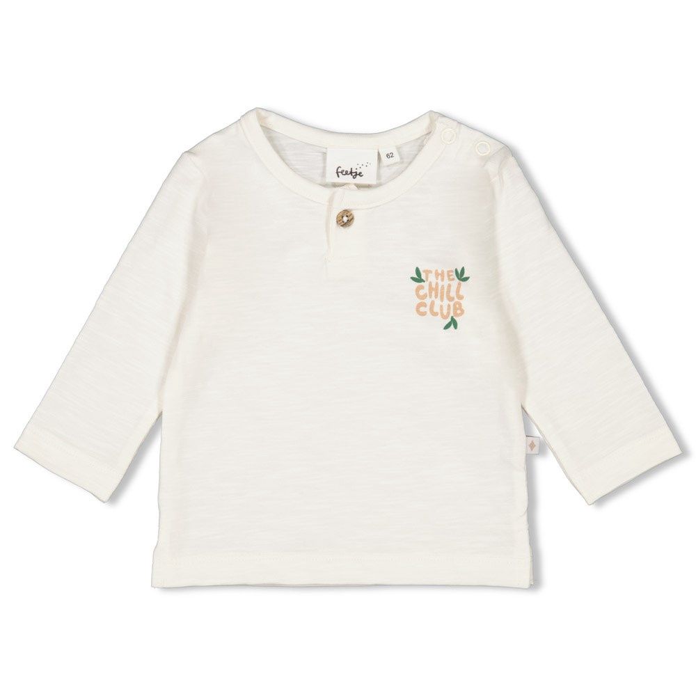 Feetje Longsleeve - The Chill Club Wit