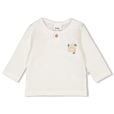 Feetje Longsleeve - The Chill Club Wit