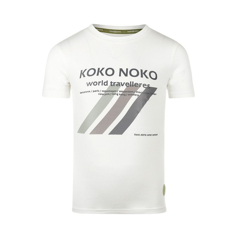 Koko Noko T-shirt ss  Off white P54834-37