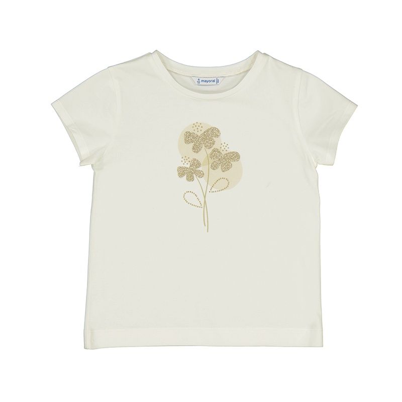 Mayoral Basic s/s t-shirt             174 Wit