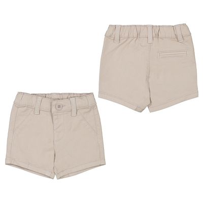 Mayoral Twill basic shorts            201 Beige