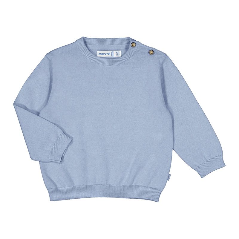 Mayoral Basic cotton jumper           303 Blauw