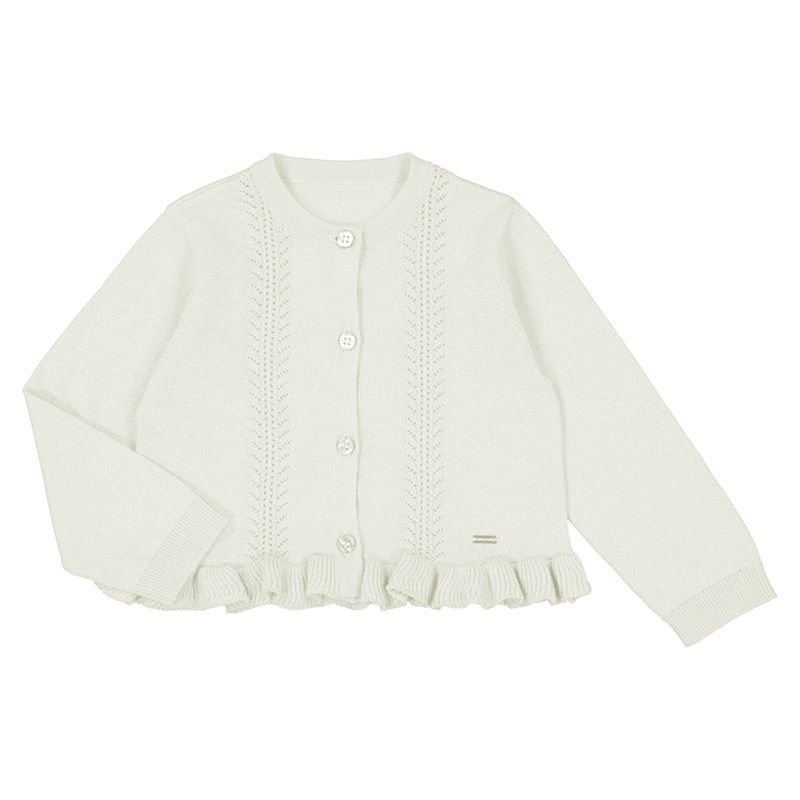 Mayoral Knit cardigan                 1398 Wit