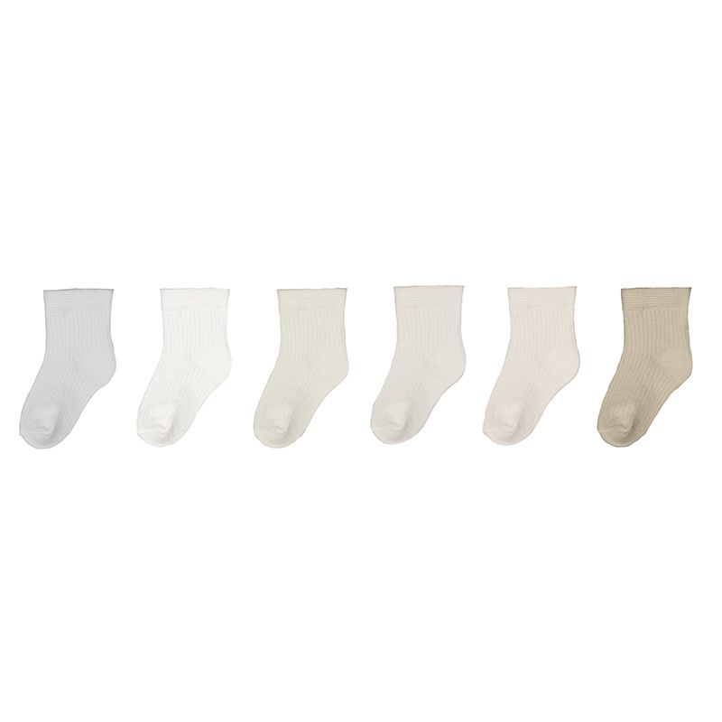 Mayoral Set of 6 socks                9860 Wit