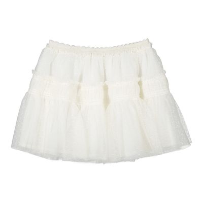 Mayoral Plumeti tulle skirt           3961 Wit